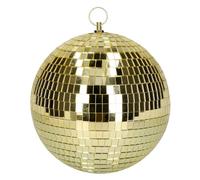 Boland - Shiny Disco Ball Diameter Approximately 20 cm Disco Fever Party Decoration Hanging Decoration for Party or New Year's Eve (Gold)