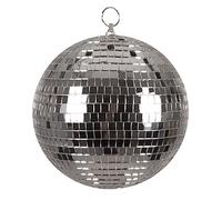 Boland - Shiny Disco Ball Diameter Approximately 20 cm Disco Fever Party Decoration Hanging Decoration for Party or New Year's Eve (Silver)