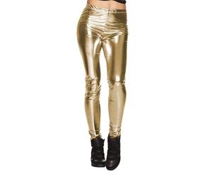 Boland - Shiny Metallic Leggings Gold
