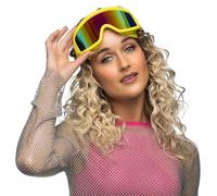 Boland - Ski goggles for costume and party, stylish glasses for festival, carnival or apres ski theme party
