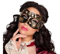 Steampunk Eye Mask Unisex Venetian Masquerade Ball Fancy Dress