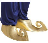 Boland Sultan Adult Shoe Cover - Gold, Standard Size - Perfect for Carnival