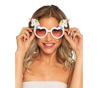 Boland 50030 Unicorn, Fun Glasses, Photo Box, Accessories, Theme Party, Carnival, Cartoon, Multicoloured