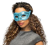 Boland - Venetian Sequin Eye Mask for Costumes, Carnival, Theme Party and Halloween
