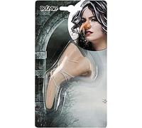 Boland Witch's Nose on Elastic Natural Colour Halloween Disguise Witch Fancy Dress Make Up Accessory