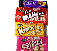 Bolands Biscuits Variety pk Kimberley, Jam Mallow, Coconut Cream, Chocolate Kimberley