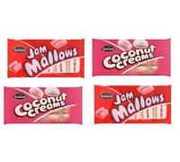 Bolands Jam Mallows and Coconut Creams Biscuits, Variety Pack