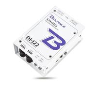 Bolanle J22 Professional Direct DI Box/Splitter XLR 1/4 inch, Dual Channel Morley Hum Exterminator for Sound System, Subwoofer, Karaoke Speaker, Guitar, Keyboard, Bass