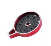 BOLANY Manual Lockout Assembly Kit For Bicycle Fork, CNC Bike Lock Cap Switch With Aluminum Alloy And ABS Material, Prevents Force Leakage When Pedaling On(Red)
