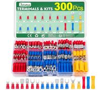 Bolatus 300Pcs Electrical Crimp Connectors 0.5-6.0mm²