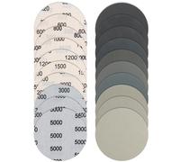 Bolatus 36Pcs Sanding Discs 125mm Wet and Dry Round Sanding Pads