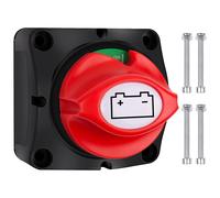 Bolatus Battery Isolator Switch 12V 24V 48V Battery Switch 275A Battery Kill Switch 1-2-Both-OFF Battery Cut Off Switch for Car Truck Boat Yacht Caravan Motorcycle