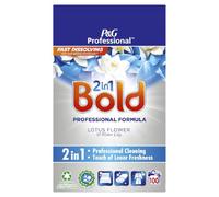 Bold 2-in-1 Washing Powder Laundry Detergent, 100 Washes (6kg), Stain Remover for Clothes, Lotus Flower & Water Lily Scent, Brilliant Cleaning with Built-In Lenor Freshness