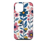 Bold Abstract Wildflowers Flowers Floral Case for iPhone 12 mini