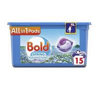 Bold All in 1 Pods Spring Awakening Washing Liquid Capsules with 15 Fresh Washes