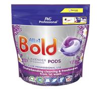 Bold All-in-1 PODS Washing Liquid Laundry Detergent Capsules, 100 Washes (50 x 2), Stain Remover For Clothes, Lavender and Camomile Scent