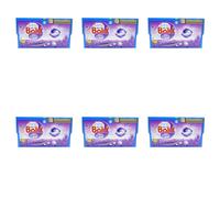 Bold All-in-1 Pods Washing Liquid Laundry Detergent Lavender & Camomile 34 Pods - Pack of 6