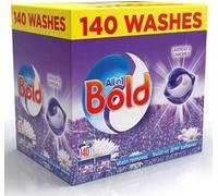 Bold All-In-One Washing Laundry Pods - Lavender & Camomile - Built-in Fabric Softener - 140 Pods