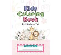 Bold and Easy Animals & Birds Coloring Book for Kids Ages 3-6: Fun, Simple and Cute Designs for Toddlers and Preschoolers: A Fun and Educational Coloring Book with Animals and Birds for Kids Ages 3-6