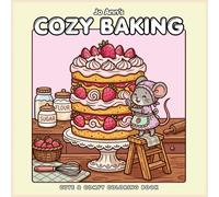 Bold and Easy Coloring Book: Cozy Baking Animals: Bold and Easy Coloring Book for Adults, Teens, and Seniors: Simple and Cute Aesthetic Designs for Stress Relief and Relaxation - Large P