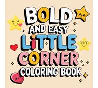 Bold and Easy Cozy Girl Summer Vibes Coloring Book | 45+ Large-Print Pages 8.5” x 8.5” Relaxing Aesthetic Designs for Teens, Adults