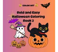 Bold and Easy Halloween Coloring Book 2 (Color Art)