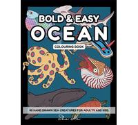 Bold and Easy Ocean Colouring Book