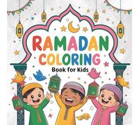 Bold and Easy Ramadan Coloring Book: The Perfect Ramadan Gift for Ages 2-5 - Bold and Easy Coloring Book for Toddlers and Preschoolers with 50 Simple ... Lanterns, and Crescent Moons (8.5 x 8.5 Inch)