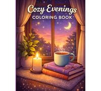 Bold and Easy Stress Relief Coloring Book: Simple and Big Designs for Adults and Seniors featuring Cute Animals, Cozy Spaces, and Nature Patterns for Instant Relaxation | Adults coloring book