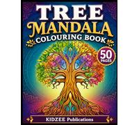 Bold and Easy Tree Mandalas Colouring Book for Adults: 50 Large Print Nature Mandala Designs for Stress Relief, Relaxation and Mindfulness (Easy and ... Books For Relaxation and Stress Relief)