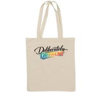 Bold and Vibrant Motivational Typography Natural Cotton Tote Bag White