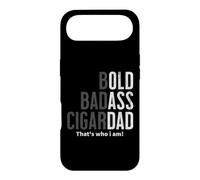 Bold Badass Cigar Dad Gag Funny Fathers Day Husband Birthday Case for iPhone Air