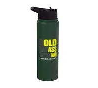 Bold Badass Super Human That's Just Who I Am Stainless Steel Insulated Water Bottle