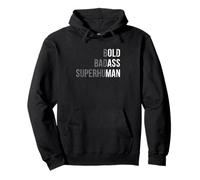 Bold Badass Superhuman Pullover Hoodie