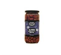 Bold Bean Co Borlotti Beans. 1 x 700g Jar, All Natural Ingredients, Suitable for Vegans
