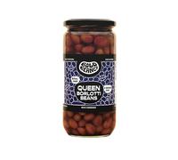 Bold Bean Co Borlotti Beans. 1 x 700g Jar, All Natural Ingredients, Suitable for Vegans