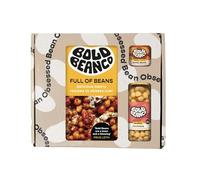 Bold Bean Gift Box - Cookbook, Smoky Chilli Baked Beans 325g & Queen Chickpeas 570g - Premium Bean Lover’s Gift Set - Vegan, High Protein, Additive Free Pantry Essentials