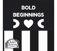Bold Beginnings: Black and White High Contrast Infant Book: A Visual Stimulation Sensory Experience for Tummy Time