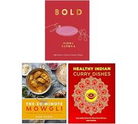 Bold Big Flavour Twists to Classic Dishes, 30 Minute Mowgli & Healthy Indian Curry Dishes 3 Books Collection Set