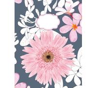Bold Blossom Composition Notebook: Stylish 8.5 x 11” Floral Notebook with 100 Lined Pages - Featuring a Bold Pink Daisy Cover Design for Writing and Notes
