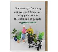 Bold & Bright - Funny Birthday Card - 'Garden Centre' - Hilariously Funny Cards For Him Her - Cheeky Cards For Men Women Friends Partner - Novelty Humour Cards
