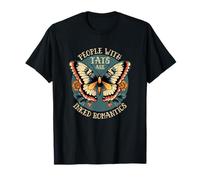 Bold Butterfly Inked Romantics Lifestyle Art Tattoo T-Shirt