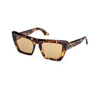 Bold Cat-Eye Sunglasses - male - GCDS - Sunglasses - Brown - 51 MM - Accessories 51 MM