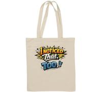 Bold Colorful Motivational Typography Design Natural Cotton Tote Bag White