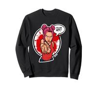 Bold Comic Girl You Are Hot Fun Quote Sweatshirt