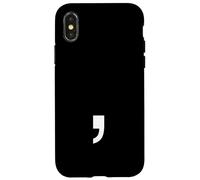Bold Comma, - Custom Word Builder For Custom Word Case for iPhone X/XS