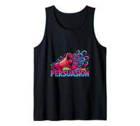 Bold Communication Student Obsessed with Learning Persuasion Tank Top
