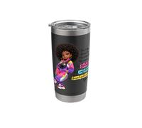 Bold Confident Unapologetically Me Melanin Queen Afro Slay Stainless Steel Insulated Tumbler