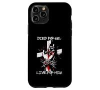 Bold Died for Me Live For Him Jesus Street Wear Graphic Tee Case for iPhone 11 Pro