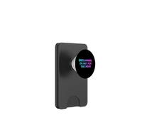 Bold Disclaimer Quote Minimalist Gradient Typography PopSockets PopWallet for MagSafe